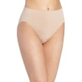 thumbnail image 1 of Bali Women`s Comfort Revolution Microfiber Seamless Hi Cut Panty (Pack of 3) 3 Nude, 1 of 1
