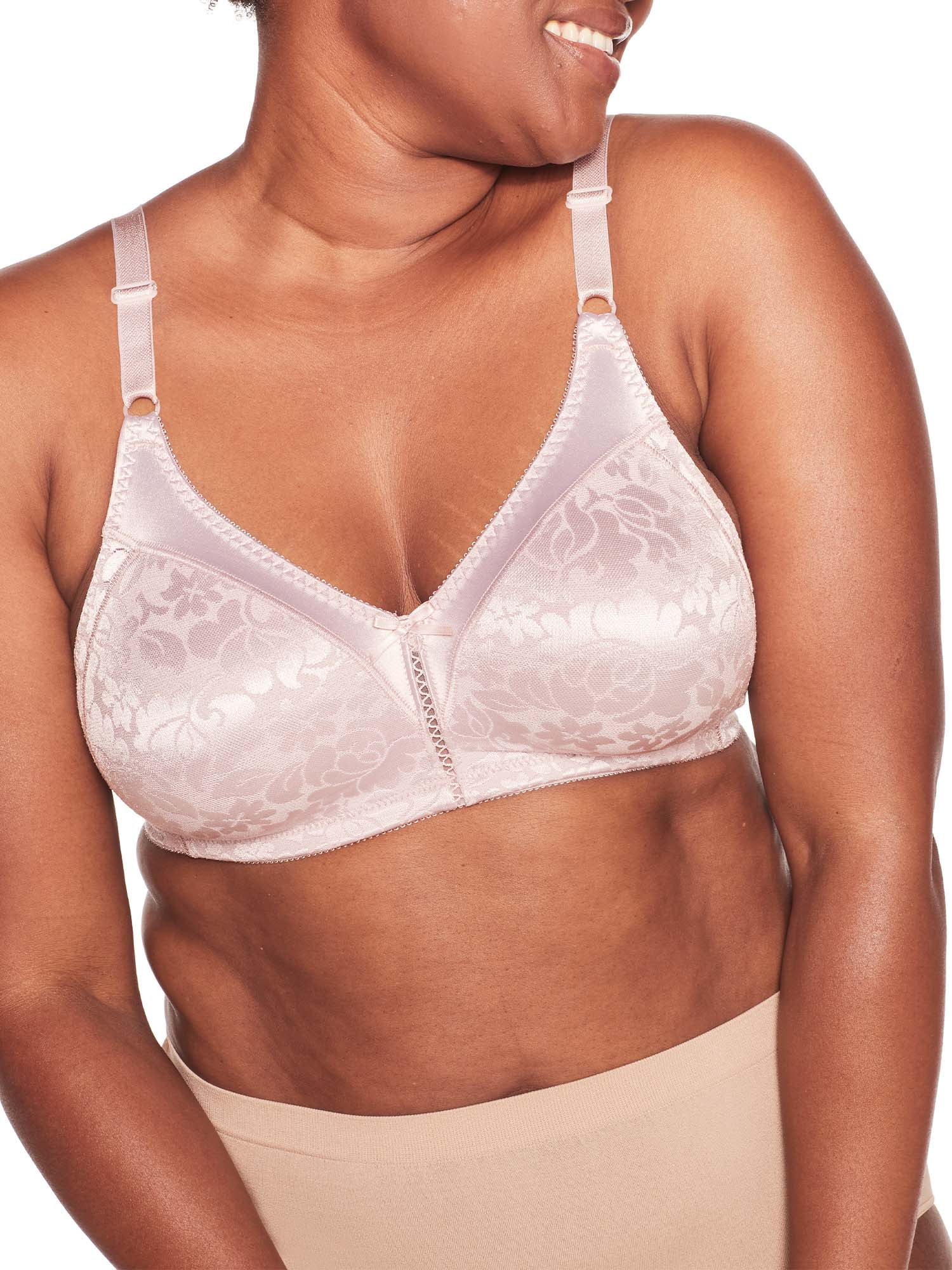 Bali Women's Double Support Lace Wirefree Bra, Style 3372