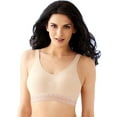 thumbnail image 1 of Bali Women's Microfiber Crop Top Bra, Nude Lace, Small, 1 of 3