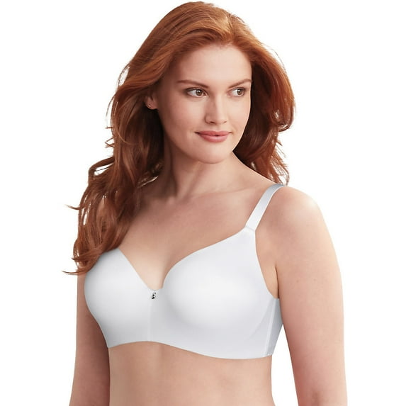 Women's Bali DF6560 One Smooth U EverSmooth Hidden Underwire Bra (White 44DD)