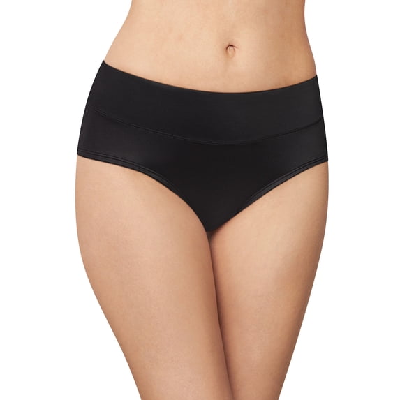 Bali Women's Passion for Comfort Hipster Panty Black 9