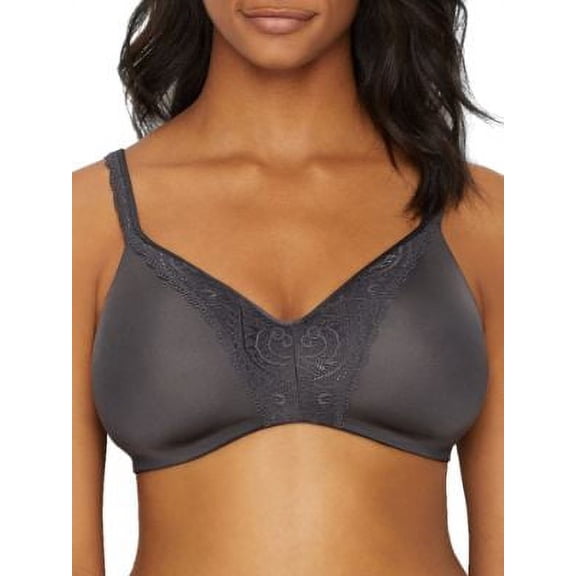 Bali Women's Post Surgery Bra, Charcoal, 32C