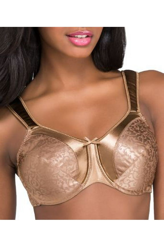 Women's Satin Tracings Minimizer Bra, Style DF3562