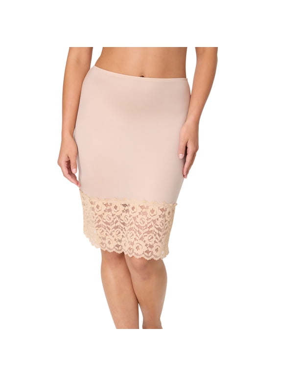 Women's Beautifully You Light Half Slip, 18" Length, Sizes up to 4XL