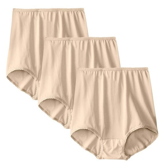 Bali Women's Skimp Skamp Brief Panty Number 2633 3 and 6 Packs