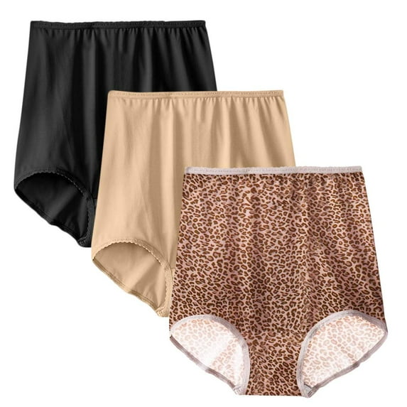 Bali Women's Skimp Skamp Brief Panty Number 2633 3 and 6 Packs