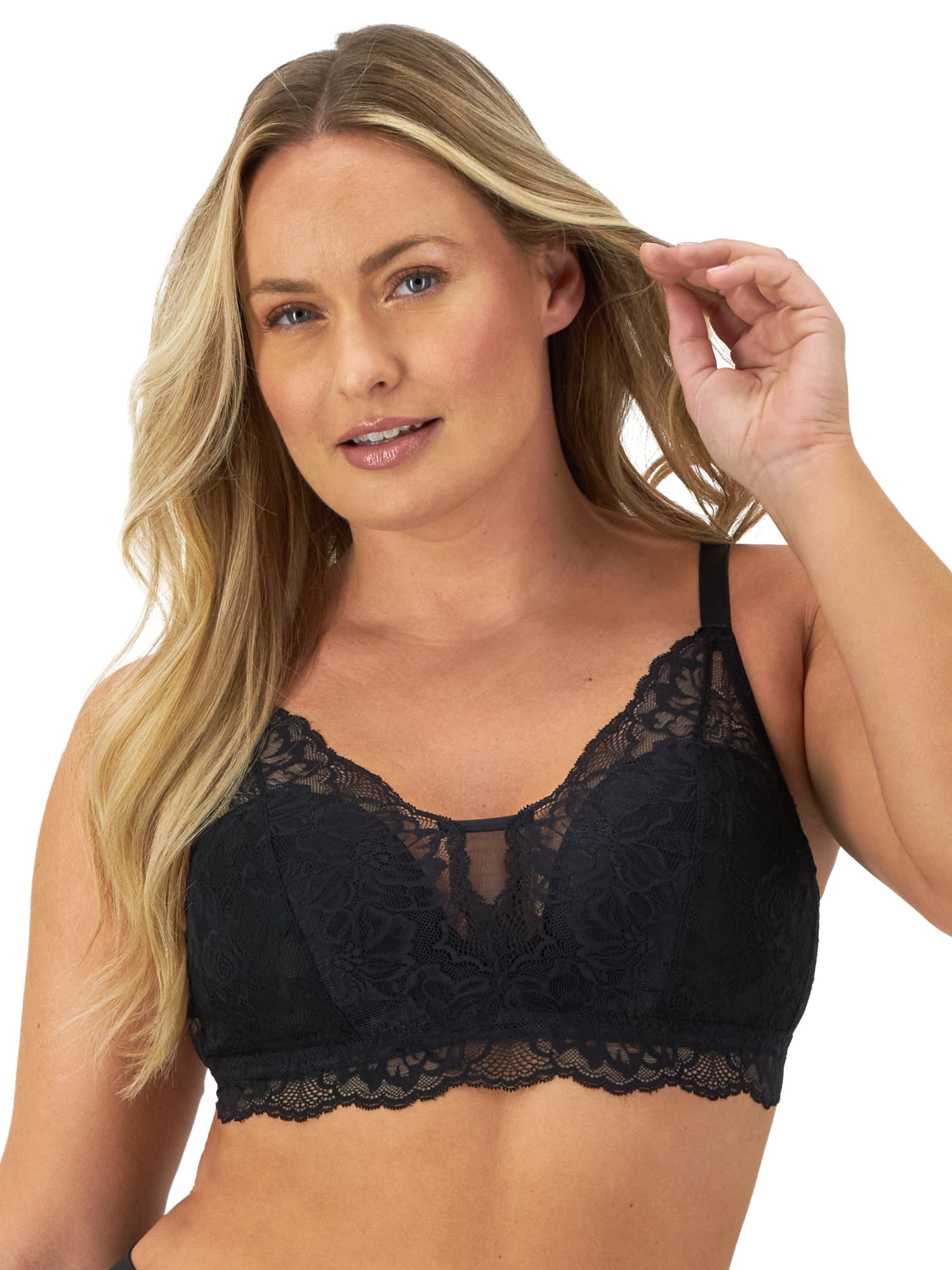 Bali Womens Beautifully You Lace Wireless Bra