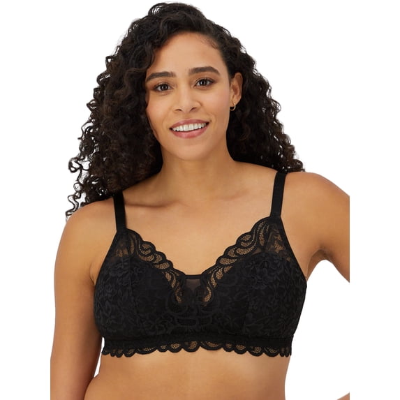 Bali Womens Beautifully You Lace Wireless Bra
