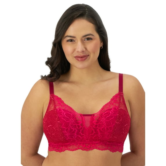 Bali Womens Beautifully You Lace Wireless Bra