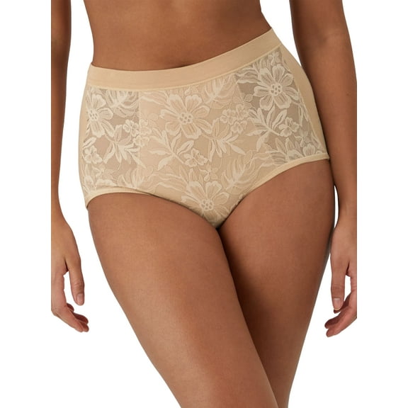 Bali Womens Breathe Lace High-Waist Brief Style-DFCLBF