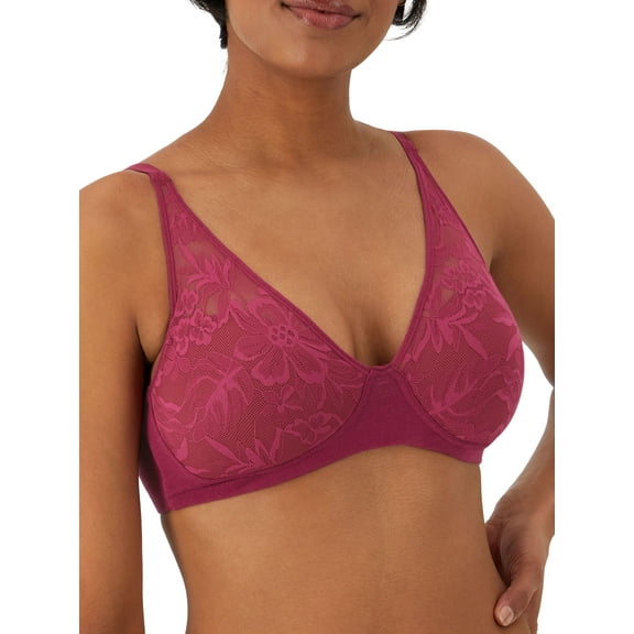 Bali Womens Breathe Wire-Free T-Shirt Bra Style-DF7594