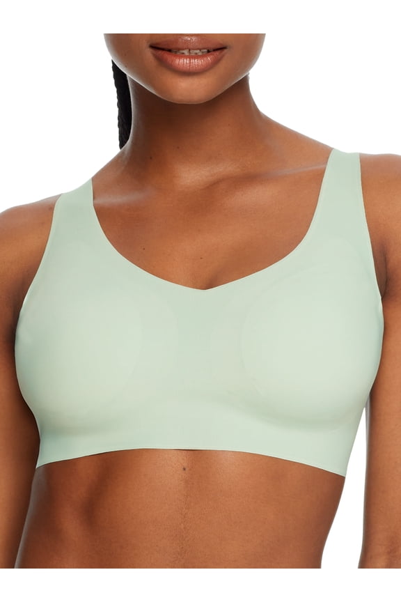 Women's Bali DF3496 Easylite Wirefree Bra with Back Closure (Soft Celedon L)