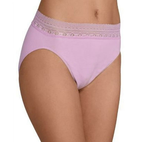 Bali Womens Comfort Revolution Hi-Cut Lace Brief Style-303JL