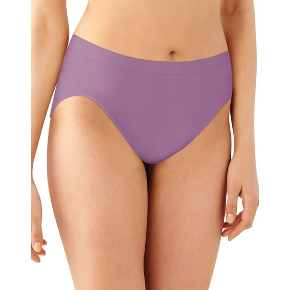 Bali Womens Comfort Revolution Microfiber Seamless Hi Cut Panty - Best-Seller,