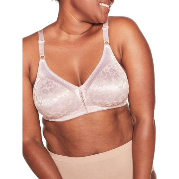 Bali Women's Double Support Lace Wirefree Bra, Style 3372
