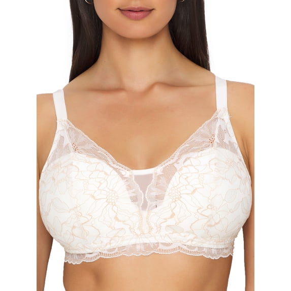 Bali Womens Lace Desire Convertible Wire-Free Bra Style-DF6591