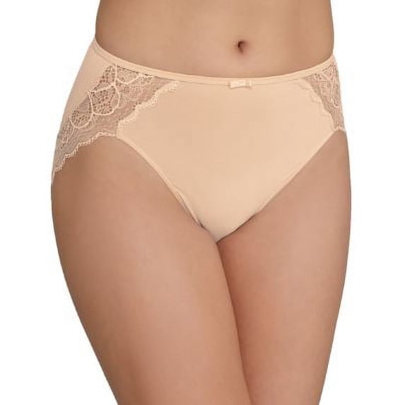 Bali Womens Lace Desire Microfiber Hi-Cut Brief Style-LD62