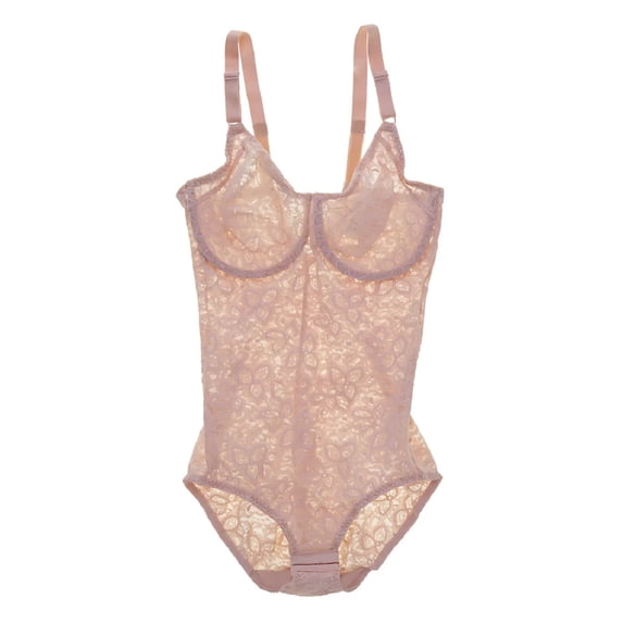 Bali Womens Lace N Smooth Shaping Body Briefer,Nude,40D