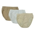 thumbnail image 1 of Bali Womens Mid-Rise 3PK Hiphugger Panty, 1 of 2