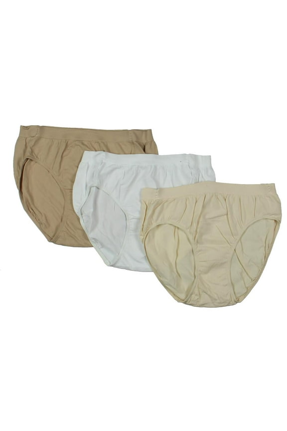 Womens Mid-Rise 3PK Hiphugger Panty