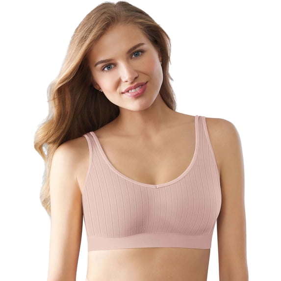 Bali Womens One Smooth All Around Smoothing Bralette, XL, Gloss