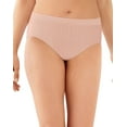 thumbnail image 1 of Bali Womens One Smooth U All-Around Smoothing Hi-Cut Panty, 9, Almond Rib, 1 of 2