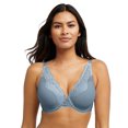 thumbnail image 1 of Bali Underwire Bra One Smooth U Comfort Stretch Lace Full Coverage Flexible 0084, 1 of 2