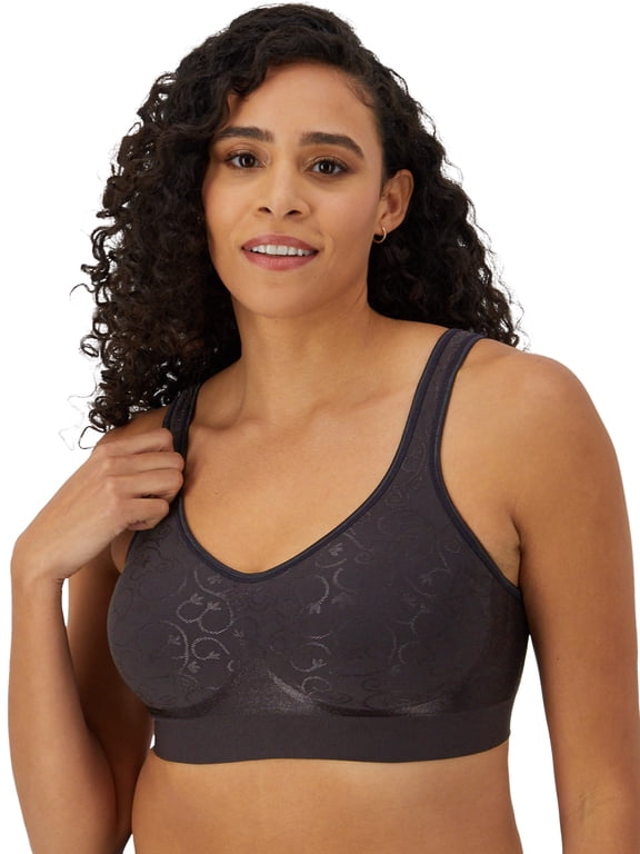 Womens Shaping Wireless Bra, Comfort Revolution Full-Coverage Bra, Sizes S to 3XL