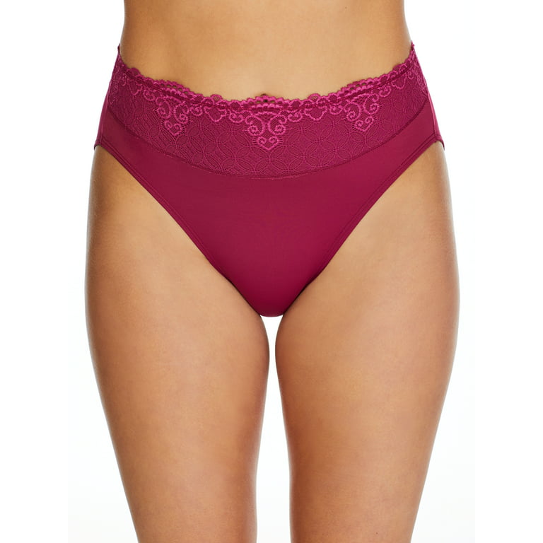 Bali Womens Smooth Passion For Comfort Hi-Cut Brief Style-DFPC62 