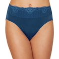 thumbnail image 1 of Bali Womens Smooth Passion For Comfort Lace Hi Cut Brief Style-DFPC62L, 1 of 2