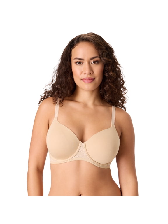 Women's Underwire T-Shirt Bra, Breathe Full-Coverage Bra, Comfortable Padded Bra