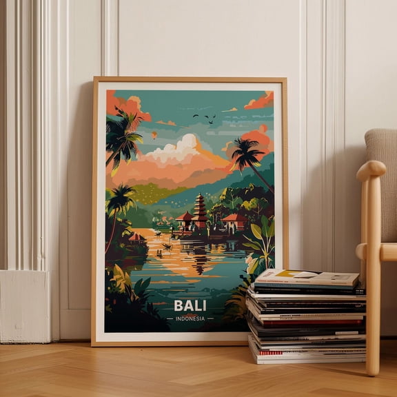 Bali World Destination Wall Decor