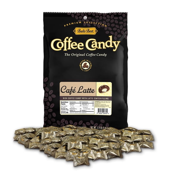 (Price/CS)Balis Best Latte Candy 6/2.2lb, 631602