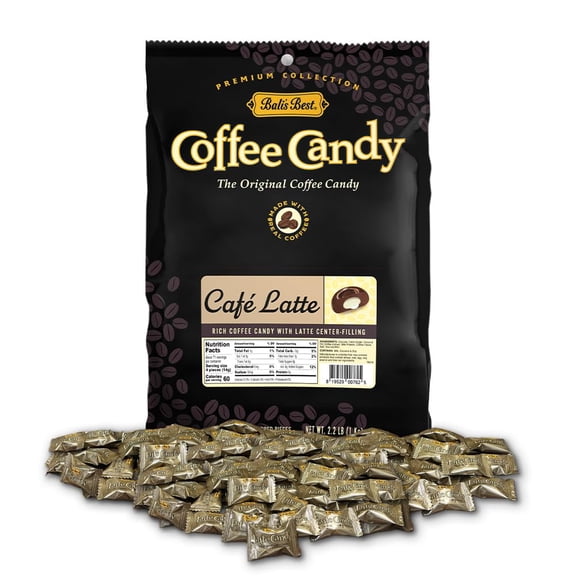 (Price/CS)Balis Best Latte Candy 6/2.2lb, 631602