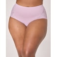 thumbnail image 1 of Bali's Coolest Smoothing High Waist Brief Purple Mauve XL Women's, 1 of 4