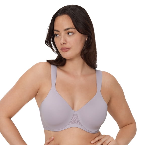 Bali®'s Coolest Smoothing Underwire T-Shirt Bra DF4580 Color: Purple Iris Size: 40 C