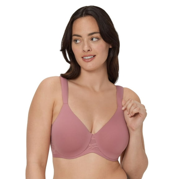Bali®'s Coolest Smoothing Underwire T-Shirt Bra DF4580 Color: Rose Tea Size: 36 DD