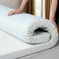 thumbnail image 1 of Balichun 3 Inch Full Size Mattress Topper Gel Memory Foam, High Density Soft Foam Mattress Pad Cover for Pressure Relief, Bed Topper with Removable Breathable Cover, 1 of 12