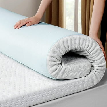 Balichun 3 Inch Gel Memory Foam Mattress Topper for Pressure Relief, Premium Soft Cooling Sleep, Non-Slip Design with Removable & Washable Cover, CertiPUR-US Certified - Twin XL