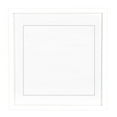 thumbnail image 1 of Balieda 10x10 Picture Frames Square Pictures Frame Wooden Art Photo Frame 2in1 Can Be Placed or Wall Hung Solid Wood Pictures Frame With Mats (White), 1 of 8