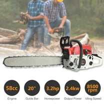 Balieda 20 inch 58CC Gas Powered Chainsaw, Rust Resistant