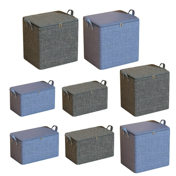 Balieda Closet Organizers and Storage, Foldable Clothes Organization and Storage Bags for Home Clothes & Quilts Storage