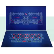 Baliken 36x18 inch Roulette/Craps, Flannel Dustproof Professional Gambling Tablecloth, Double Sides, Washable and Ironable