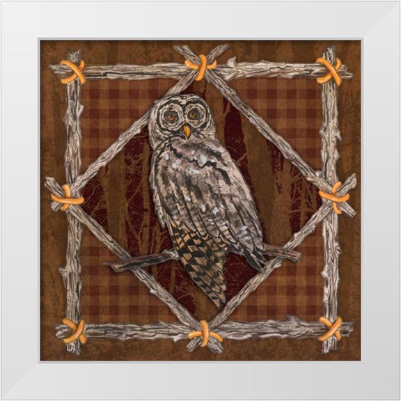 Baliko, Linda 12x12 White Modern Wood Framed Museum Art Print Titled - Elements of Nature I