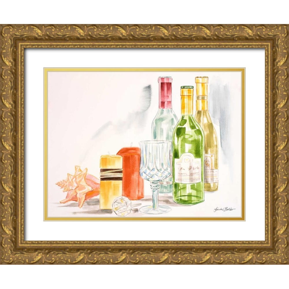 Baliko, Linda 18x15 Gold Ornate Wood Framed with Double Matting Museum ...