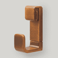 thumbnail image 1 of Balin Designs Lira Wall Hook, Stylish Metal Robe and Coat Hook, Antique Bronze, 1 of 7