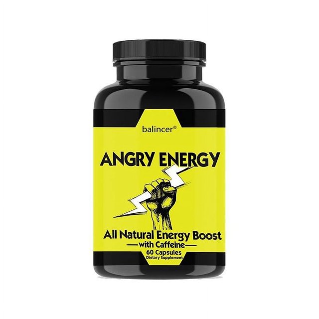 Balincer, AllNatural Energy Booster with Caffeine and Garcinia Cambogia 30/60/120 Capsules