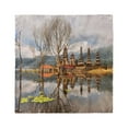 thumbnail image 1 of Balinese Head Scarf, Tamblingan Bali Lake, Head Wrap, 3 Sizes, by Ambesonne, 1 of 2