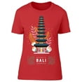 thumbnail image 1 of Balinese Ulun Danu Temple T-Shirt Women -Image by Shutterstock, Female x-Large, 1 of 2
