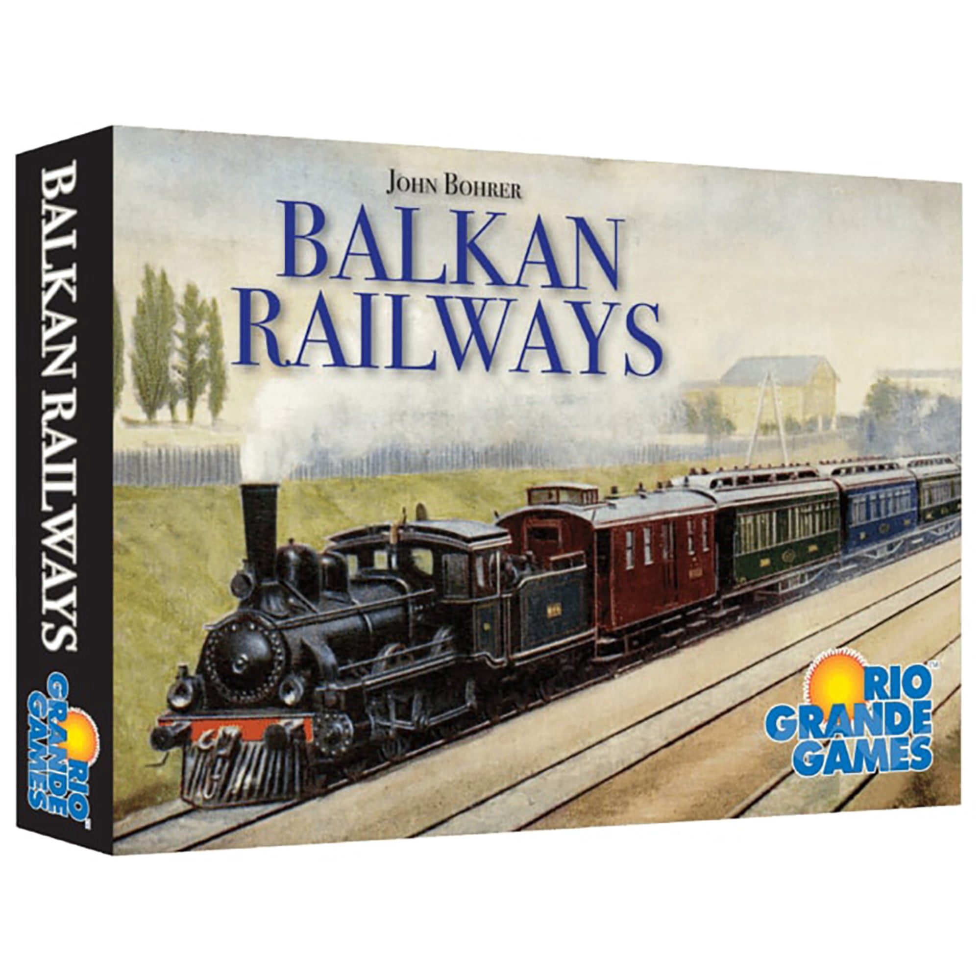 Rio Grande Games: Balkan Railways - Economic Train Board Game, Wealth ...